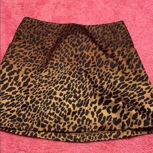 Urban outfitters cheetah skirt